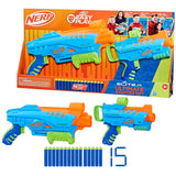 Nerf Elite Junior Ultimate Starter Set With 2 Kids Toy Blasters And 15 Darts