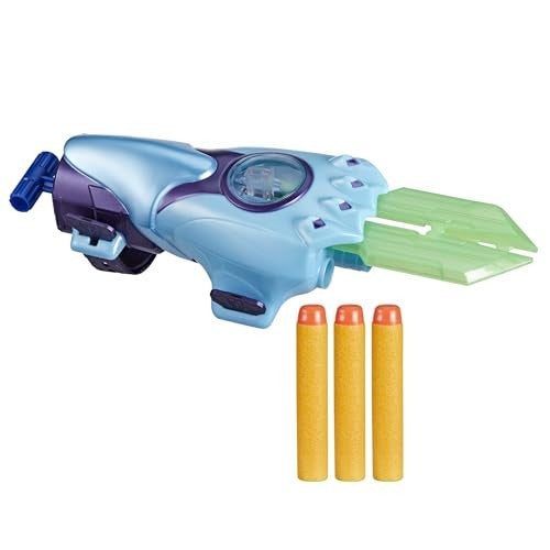 Transformers EarthSpark Cyber-Sleeve Battle Blaster with 3 Nerf Darts and Cyber-Sword