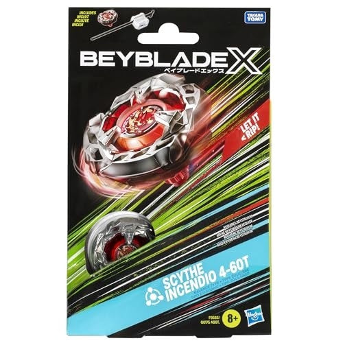 BEYBLADE X STARTER PACK AST - SCYTHE INCENDIO 4-60T