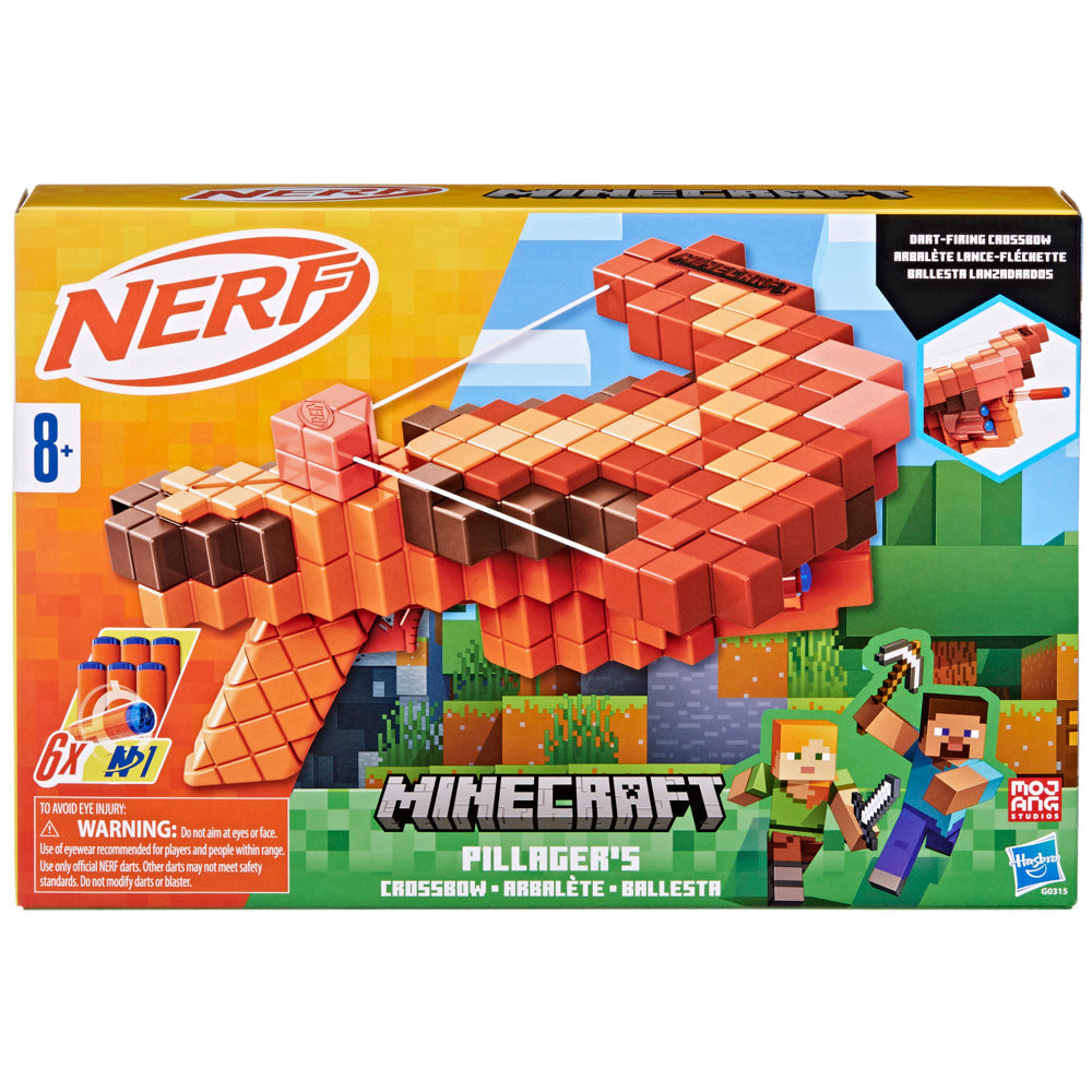 Nerf Minecraft Pillagers Crossbow – Super Toys and Hobbies