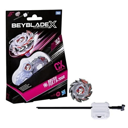 Beyblade Starter Pack Top and Launcher - Brush Fox