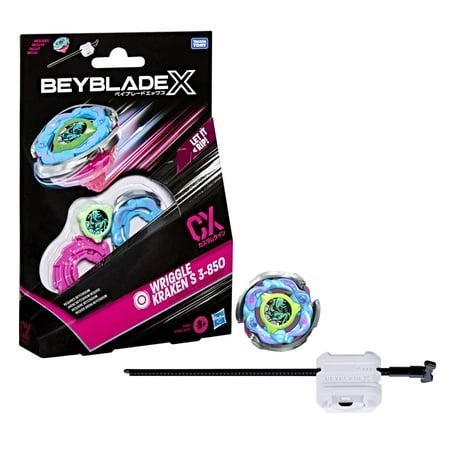 Beyblade Starter Pack Top and Launcher - Wriggle Kraken