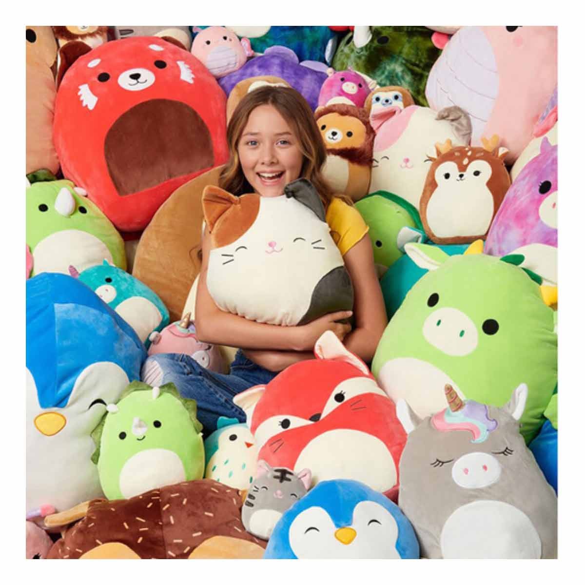 Squishmallows 12" - Woxie the Magenta Bigfoot Plush