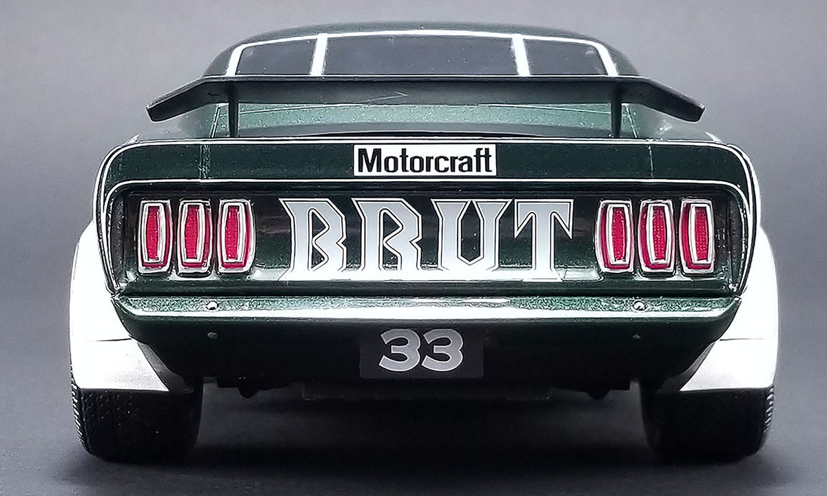 Dda 1/18 #33 Brut 1969 Ford Boss 302 Trans Am Mustang - Allan Moffat