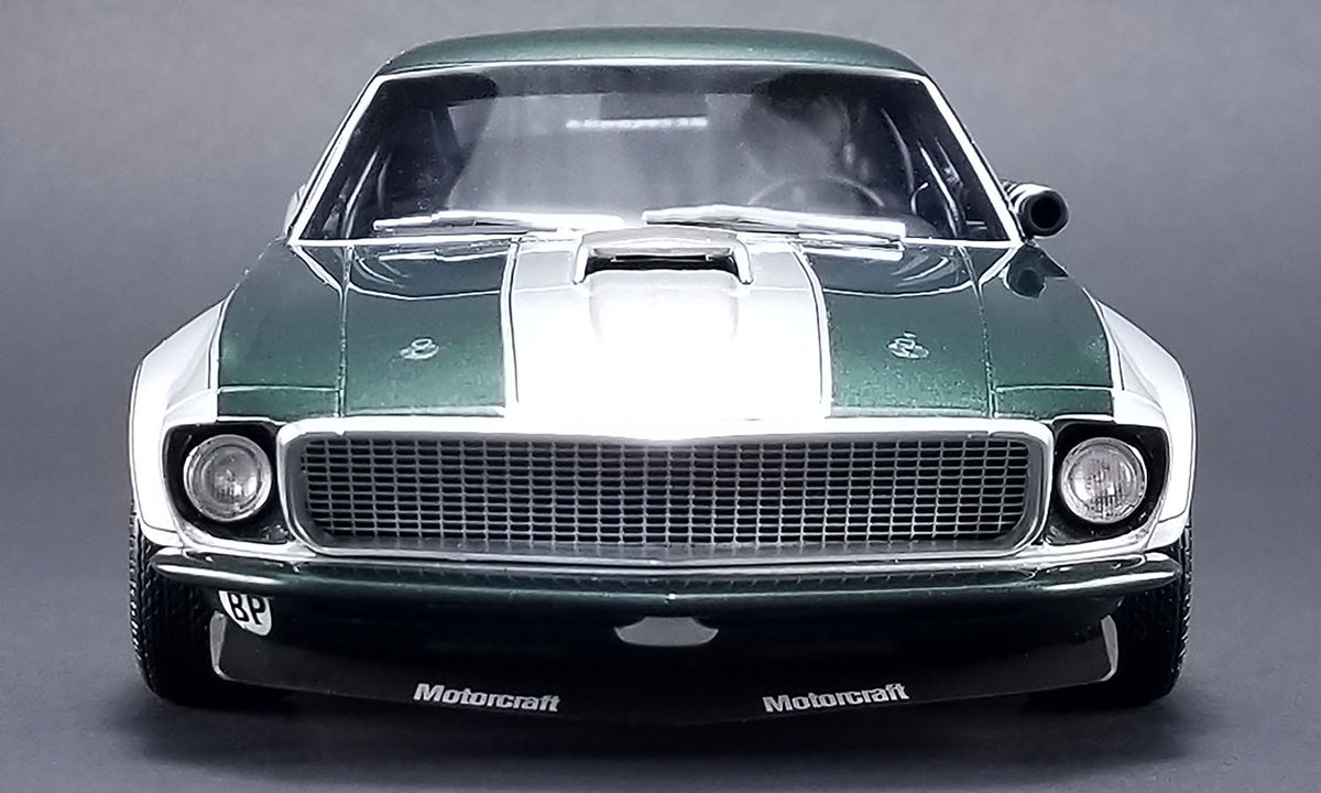 Dda 1/18 #33 Brut 1969 Ford Boss 302 Trans Am Mustang - Allan Moffat