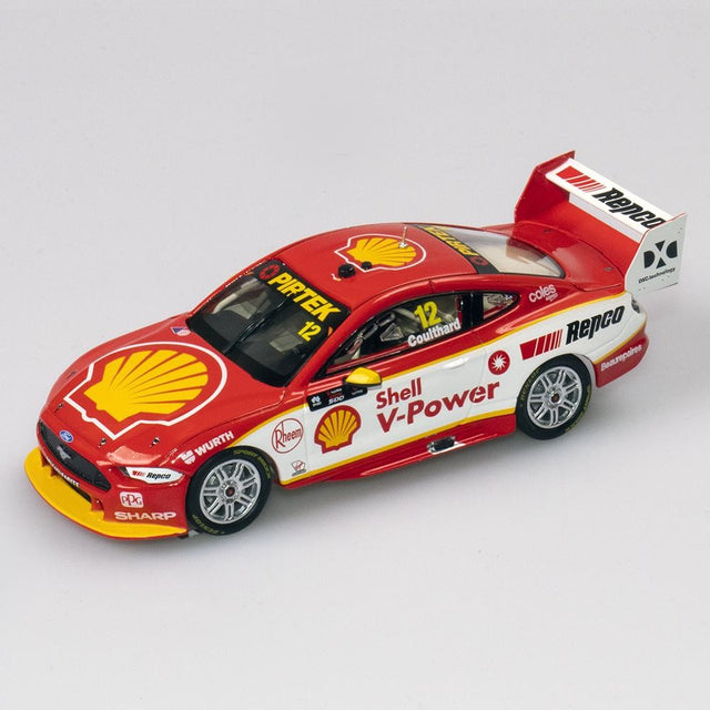 1:43 Shell V-power Racing Team #12 Ford Mustang Gt Supercar - 2019 Championship Season