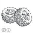Mjx Truggy Tyres