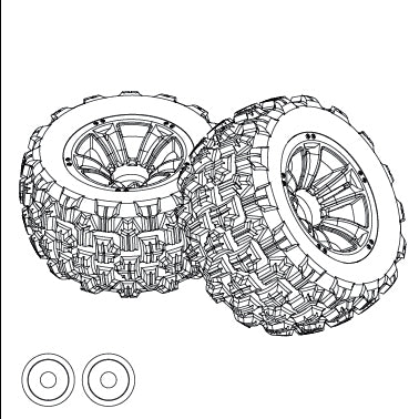 Mjx Truggy Tyres
