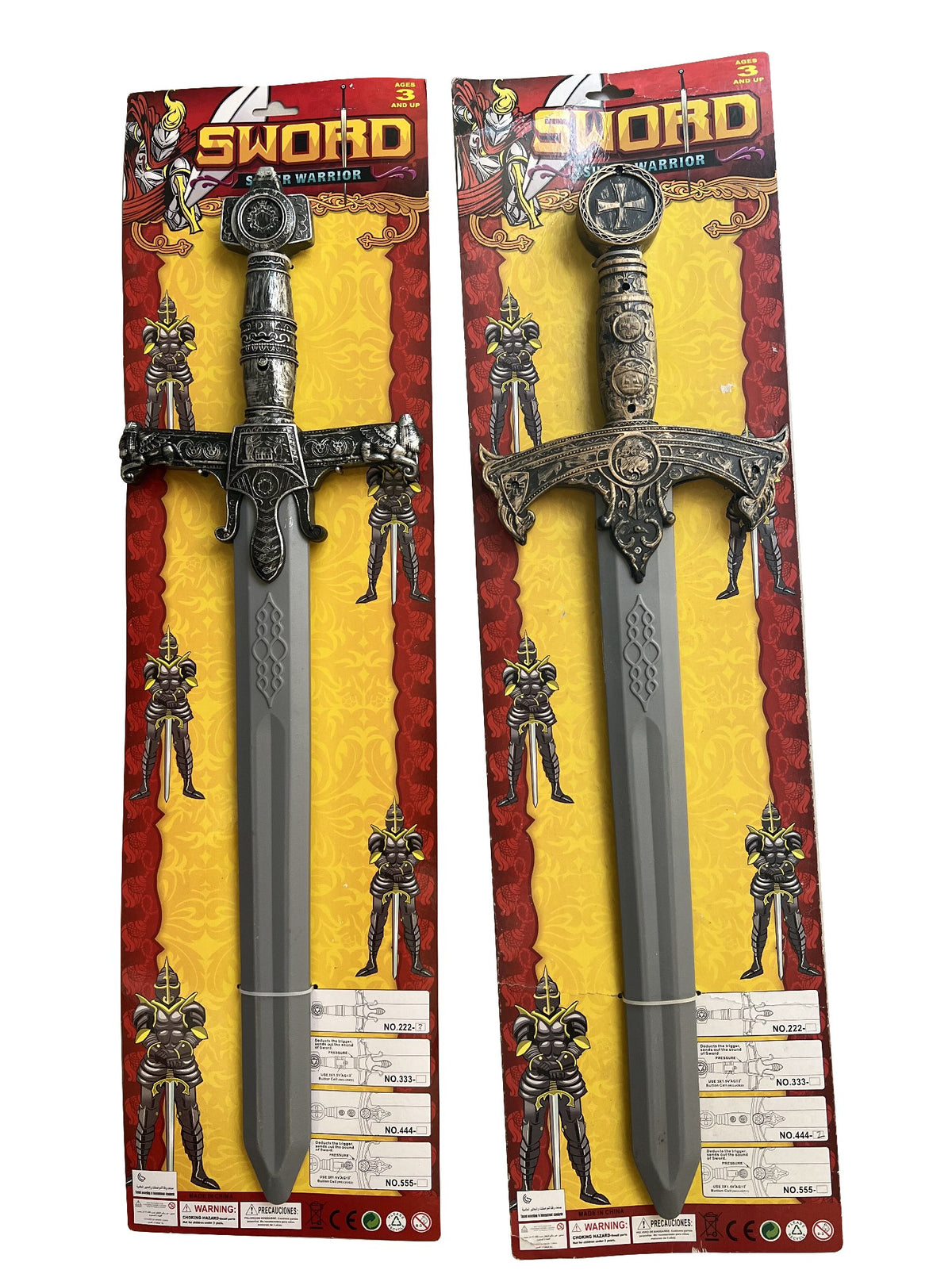 Super Warrior Sword Ast.