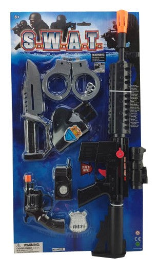 SWAT MACHINE GUN SET 