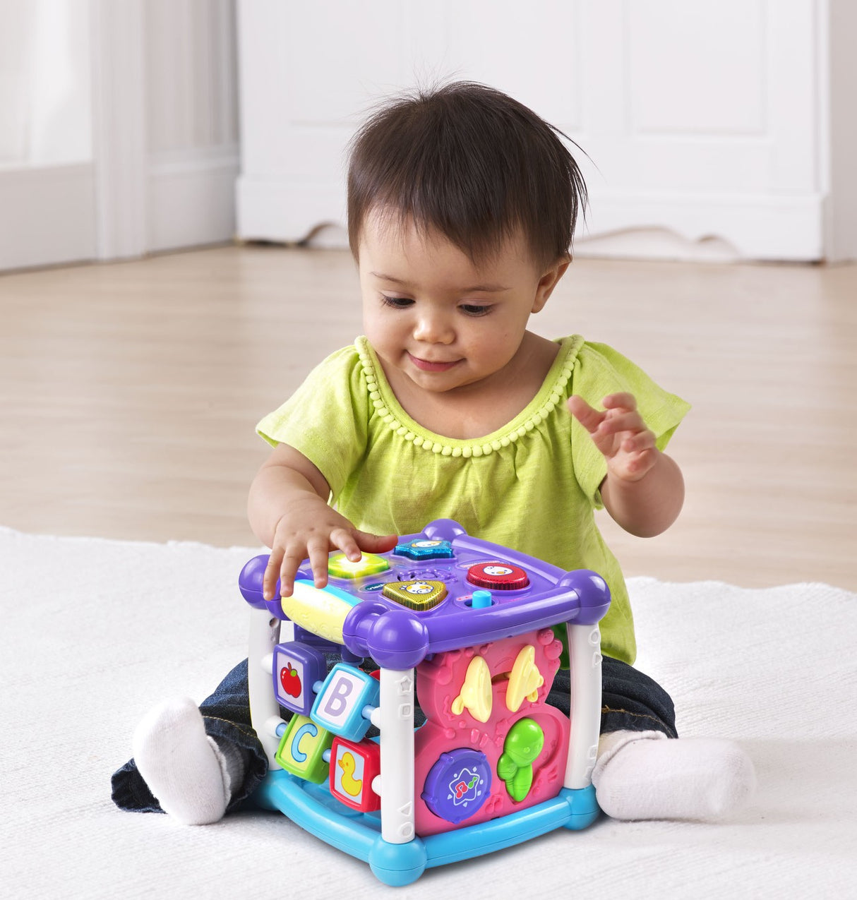 Vtech Turn & Learn Cube - Pink