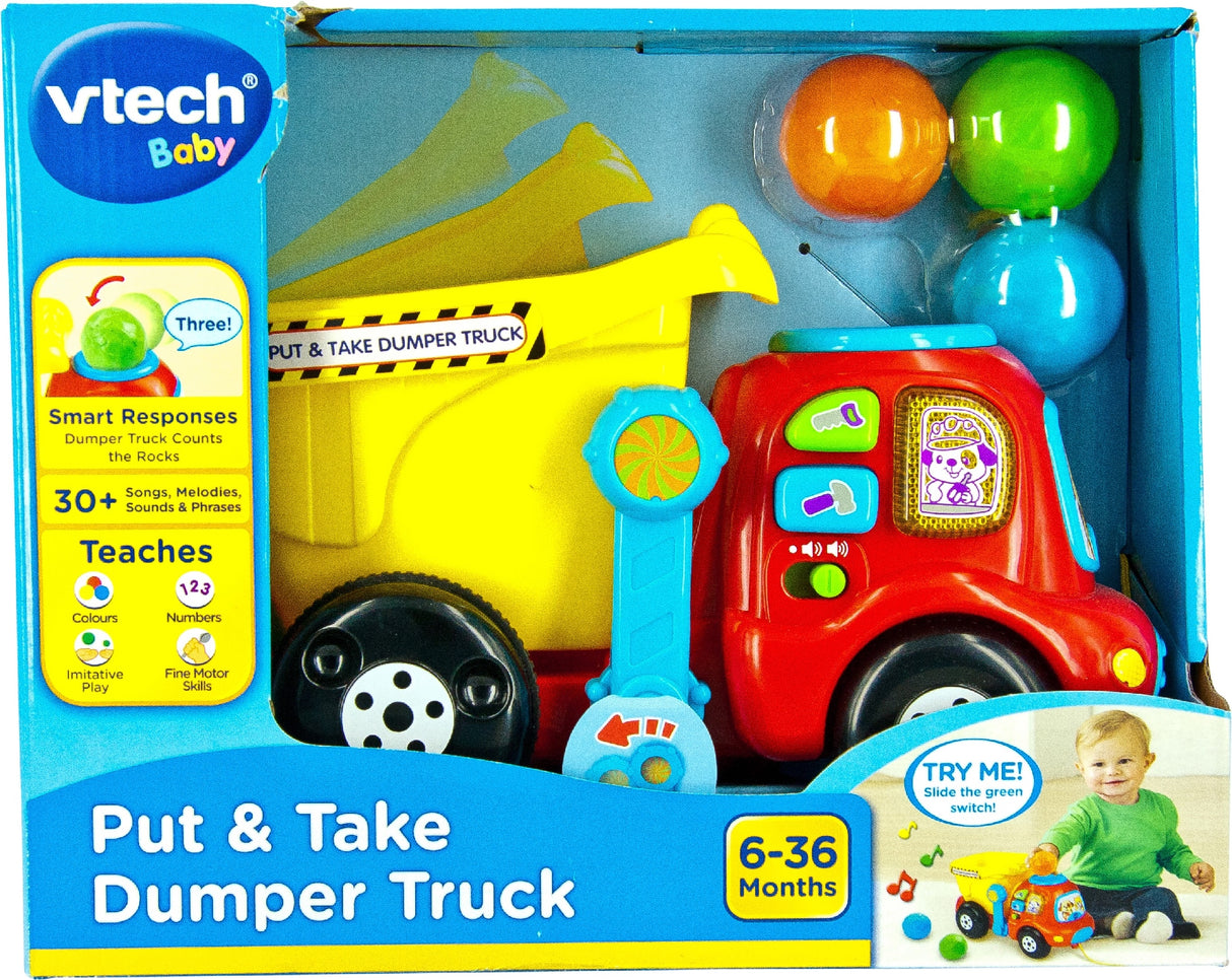 VTECH PUT & TAKE DUMPER TRUCK