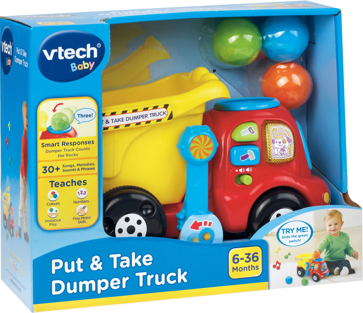 VTECH PUT & TAKE DUMPER TRUCK