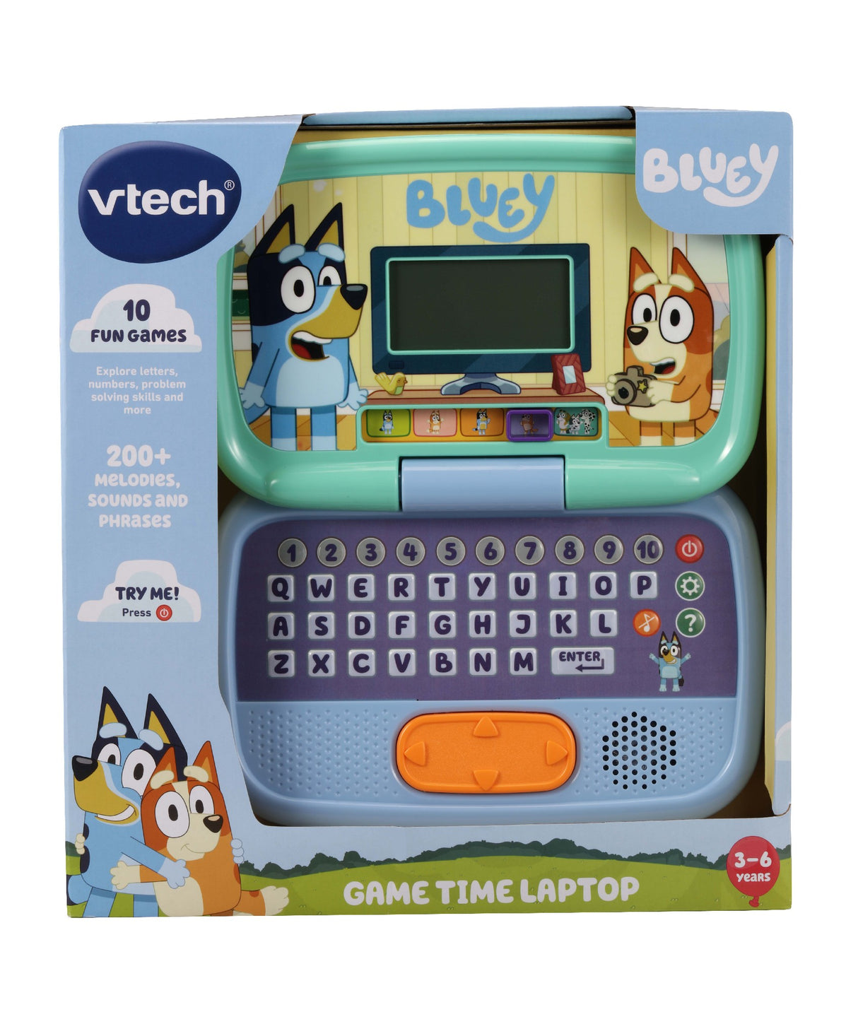Vtech Bluey Game Time Laptop