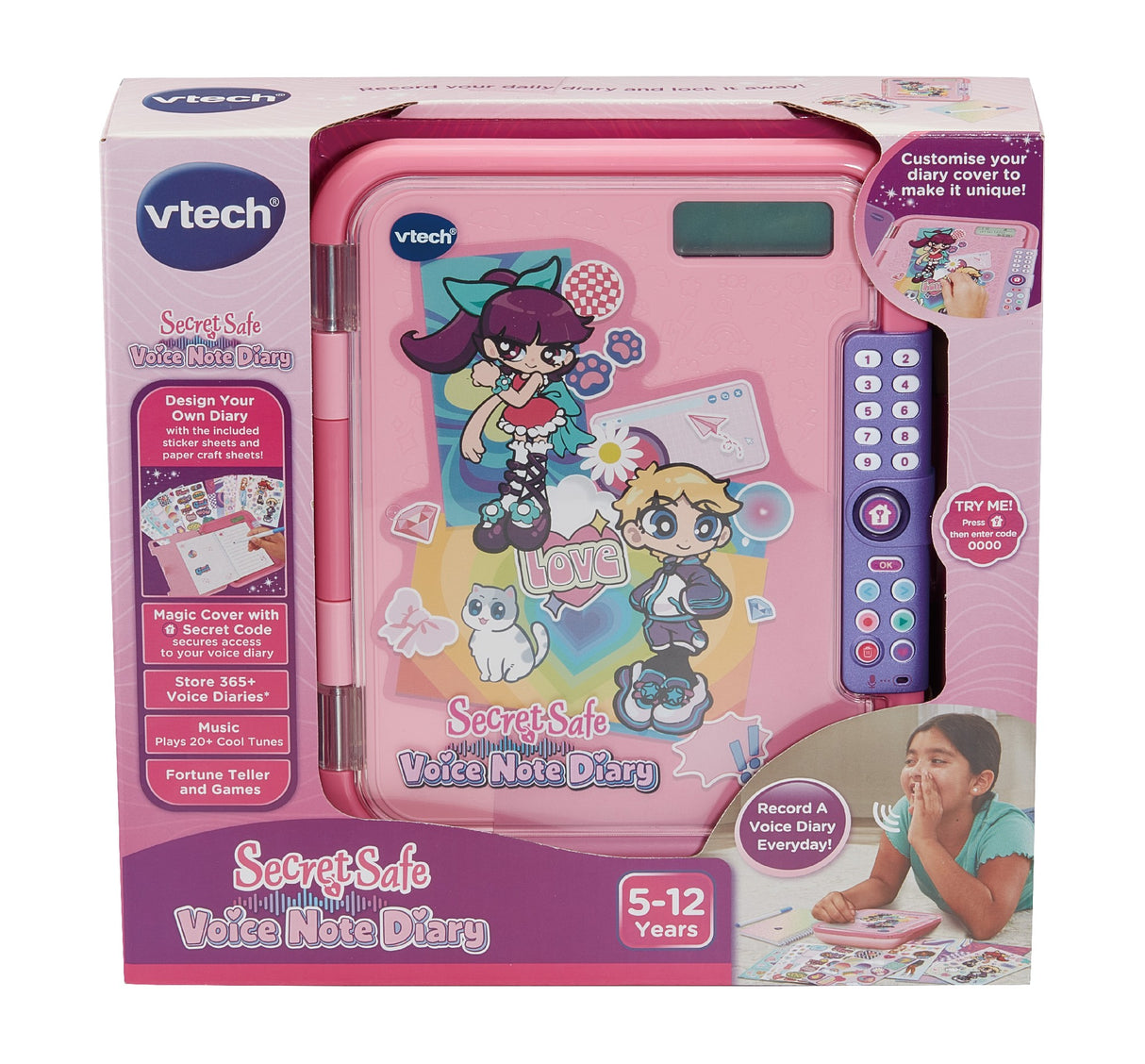 Vtech Secret Safe Voice Note Diary