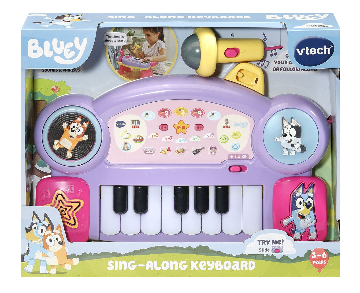 Vtech Bluey Sing Along Keyboard