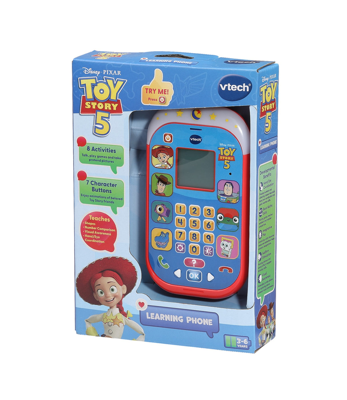 Vtech Disney Pixar Toy Story 5 Learning Phone