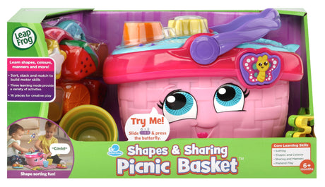 LEAP FROG SHAPES AND SHARING PICNIC BASKET