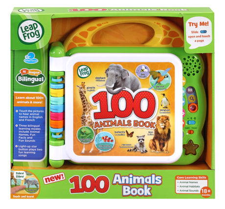 LEAP FROG 100 ANIMALS BOOK