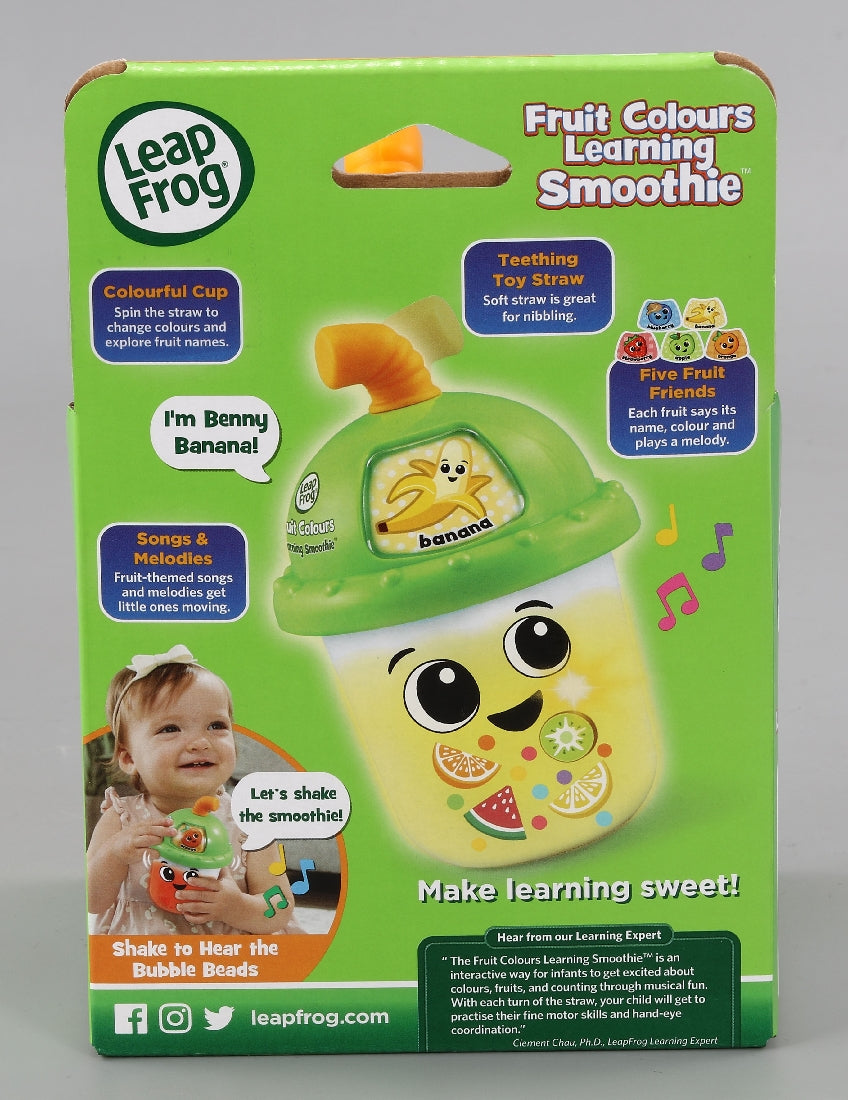LEAP FROG FRUIT COLOURS LEARNING SMOOTHIE