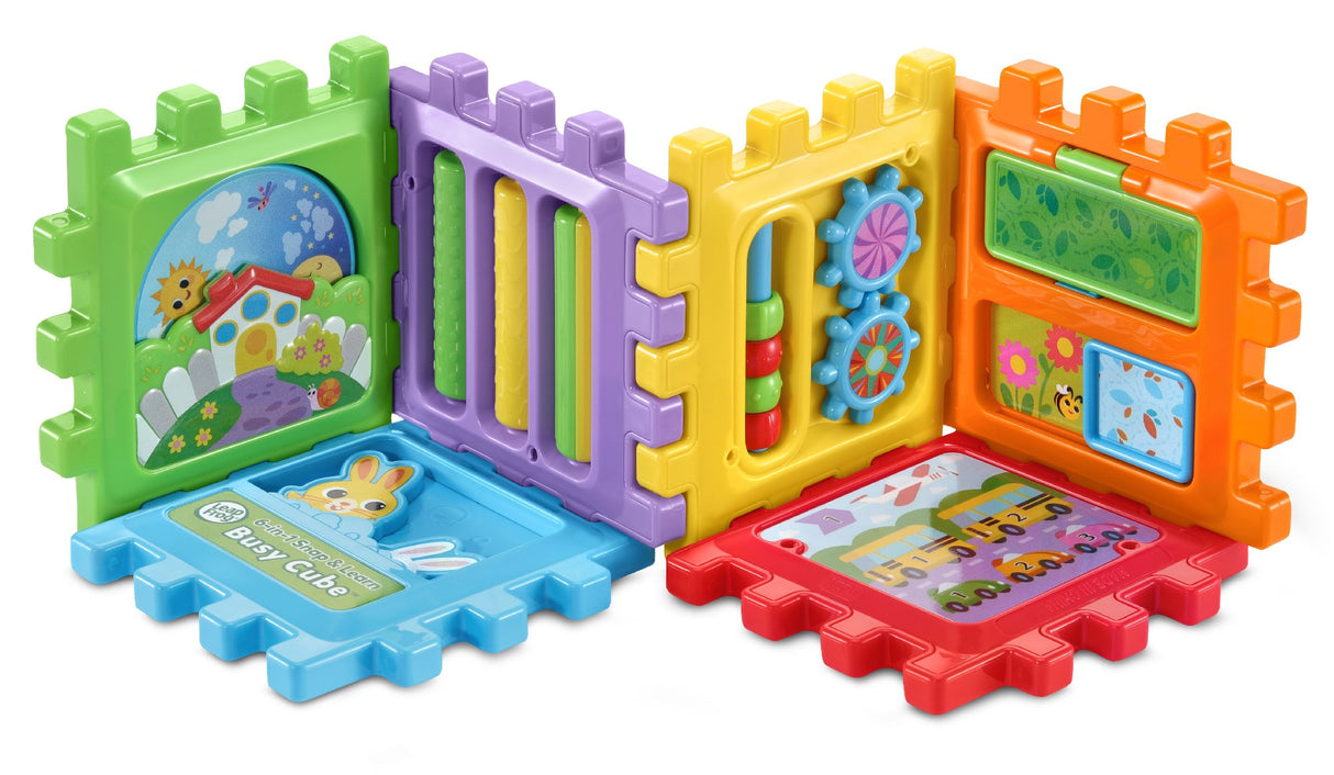Leap Frog 6 In 1 Snap And Learn Busy Cube