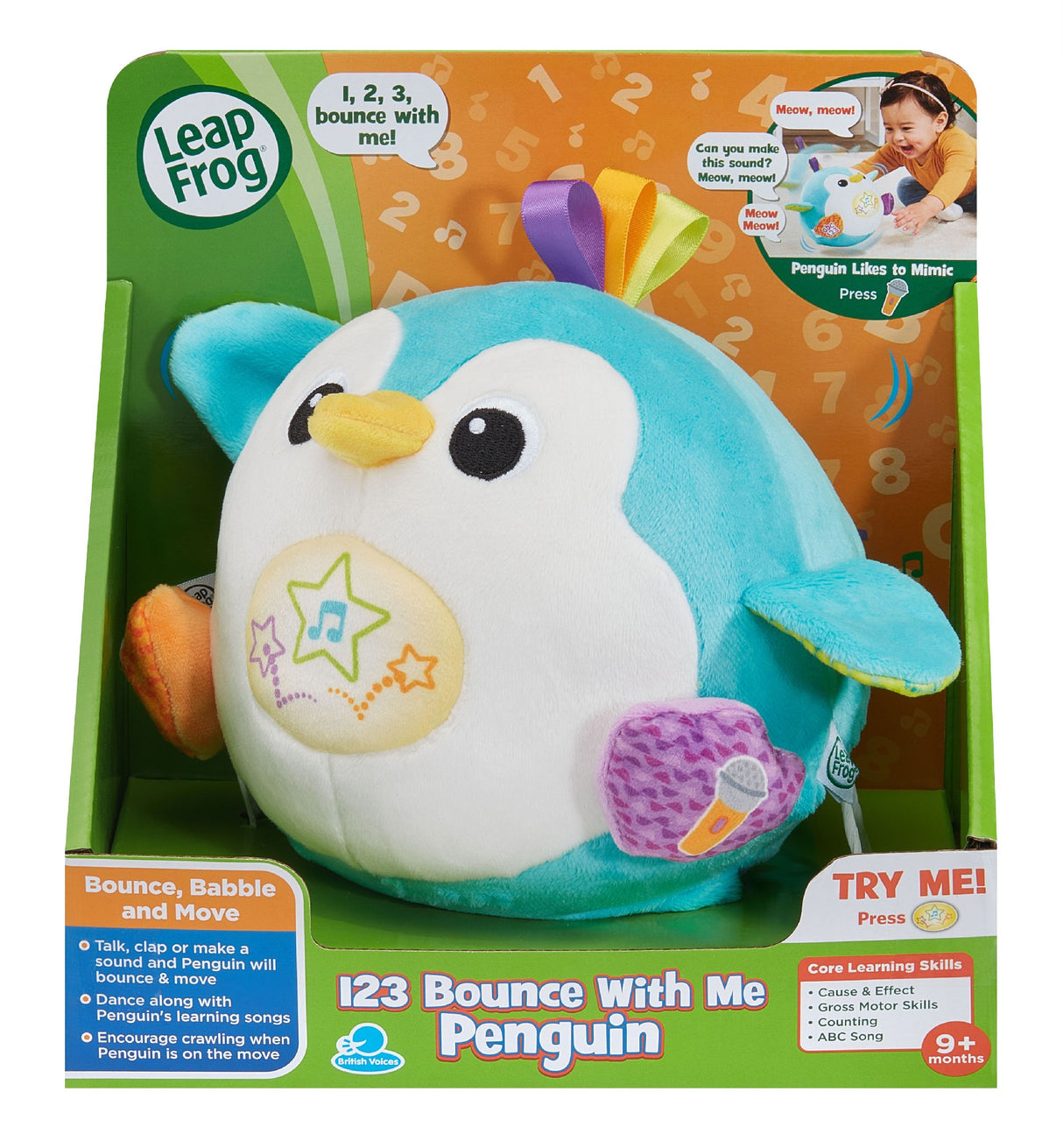 Leap Frog 123 Bounce With Me Penguin