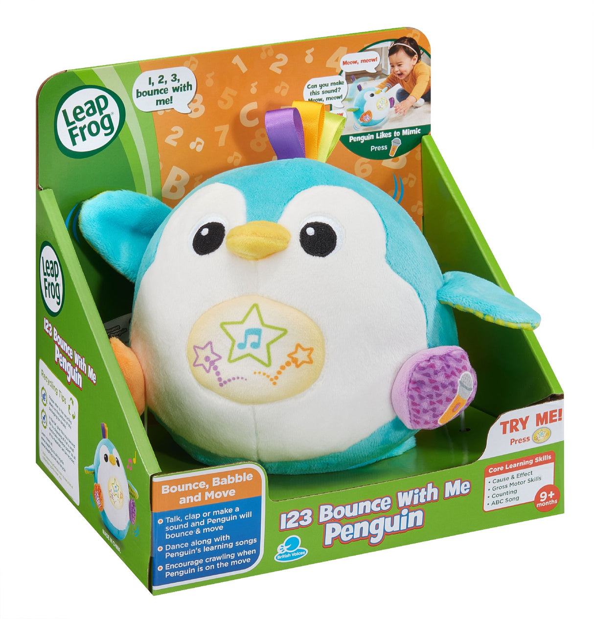 Leap Frog 123 Bounce With Me Penguin