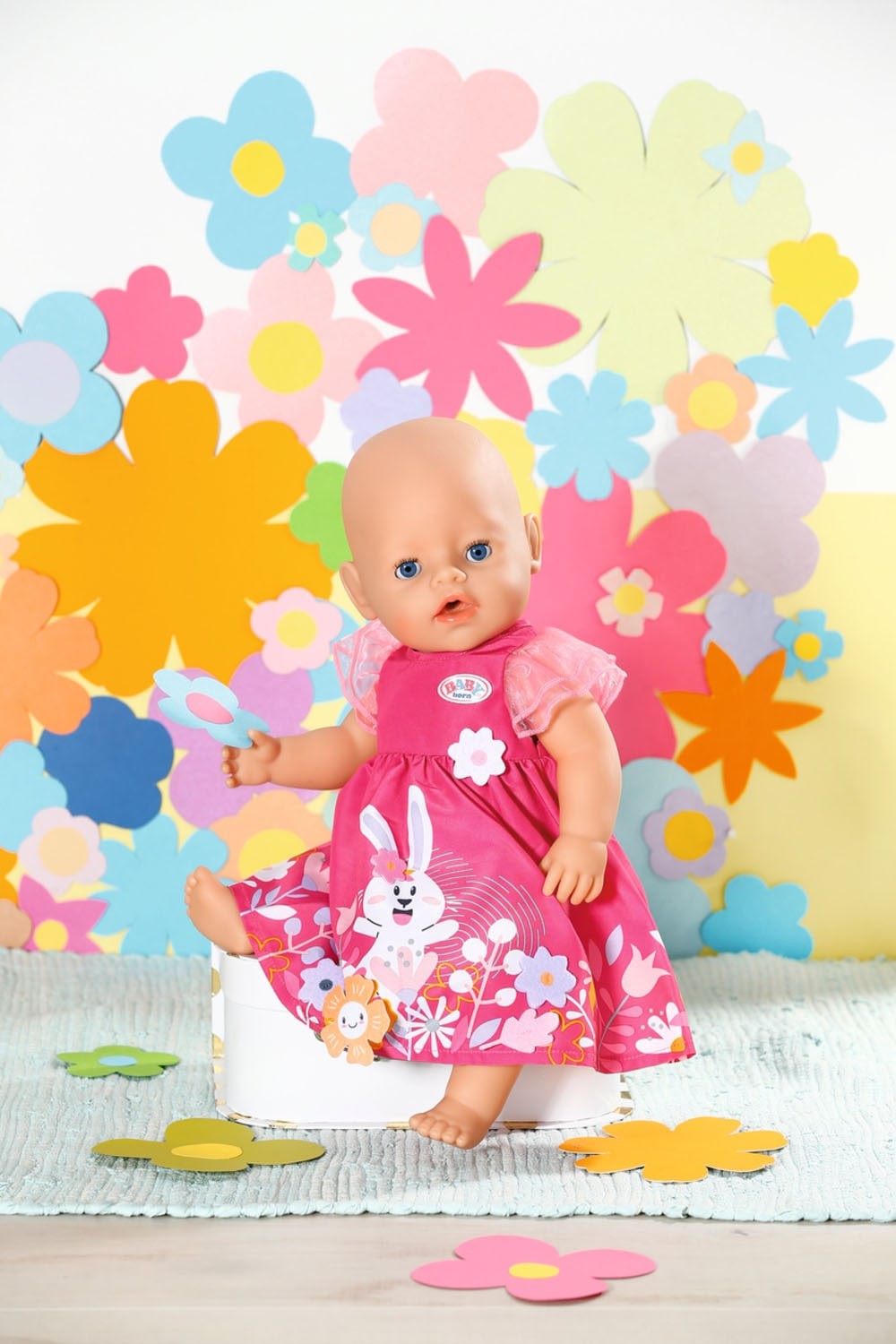 Baby Born – Dress Flowers Bunny for 43Cm Doll