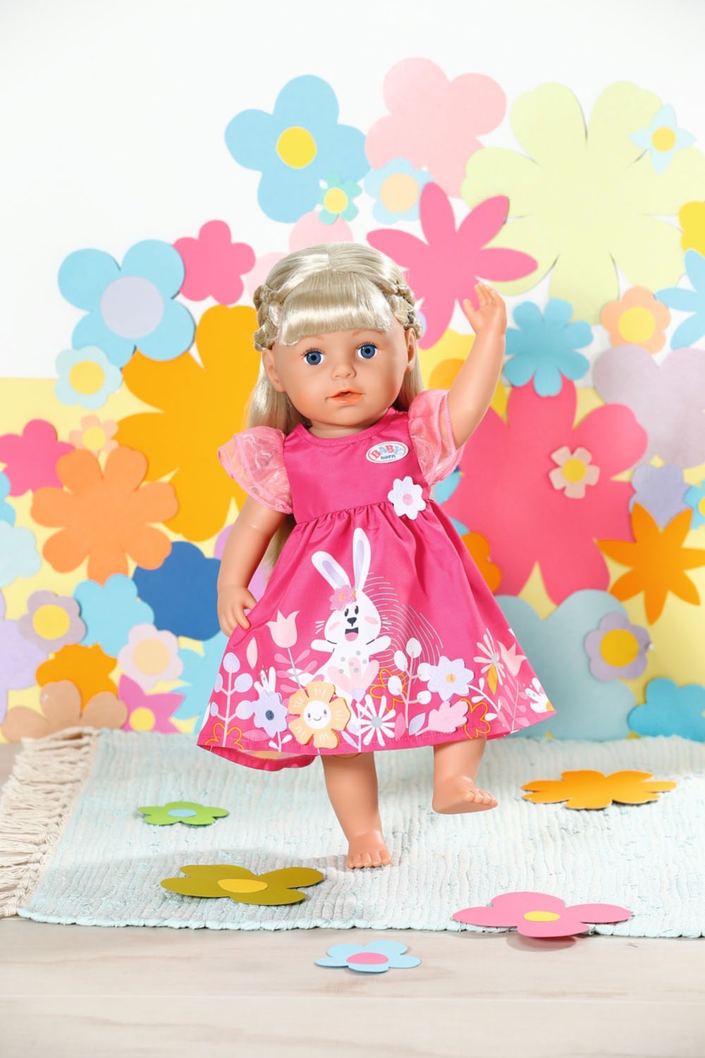 Baby Born – Dress Flowers Bunny for 43Cm Doll