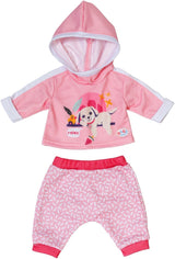 Baby Born Jogging Suit Pink 43cm