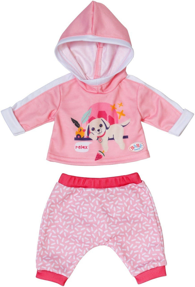 Baby Born Jogging Suit Pink 43cm