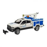 Bruder Ram 2500 Service Truck With Rotating Beacon Light Bb