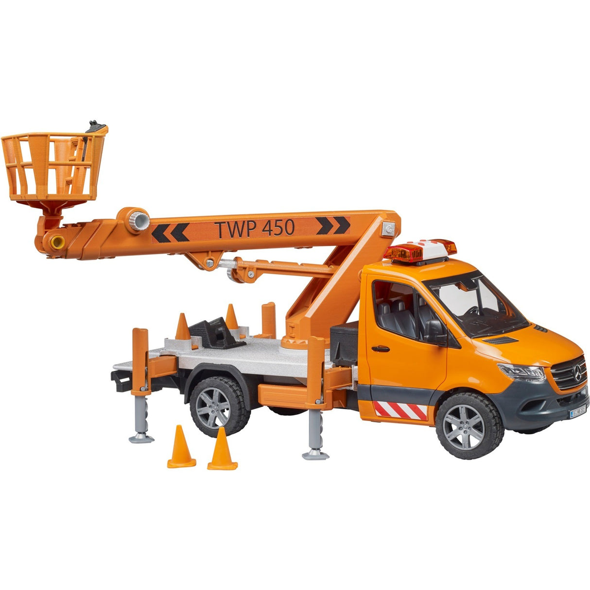 Bruder Mercedes Sprinter with Working Platform and Light & Sound BB