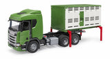 Bruder - Scania Super 560r Cattle Transporter With Cow
