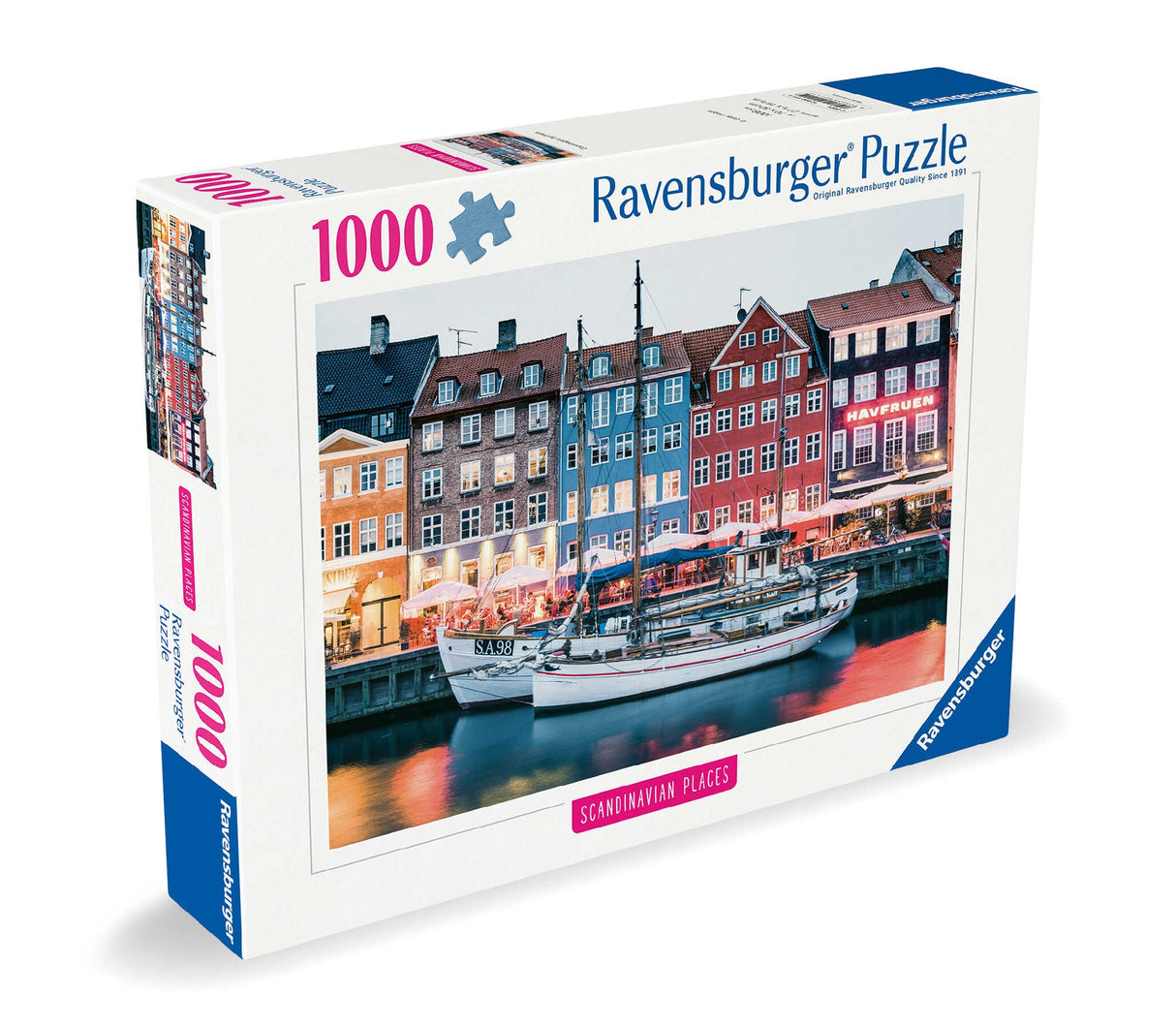 Ravensburger Copenhagen Denmark Puzzle 1000 Piece