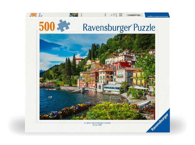 Ravensburger Lake Como Italy Puzzle 500 Piece