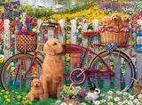 Ravensburger Cute Dogs In The Garden 500 Piece