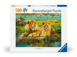Ravensburger Lions In The Savannah Puzzle 500 Piece