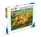 Ravensburger Lions In The Savannah Puzzle 500 Piece