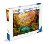 Ravensburger Land Of The Dinosaurs Puzzle 500 Piece