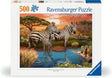Ravensburger Zebras At Waterhole 500 Piece