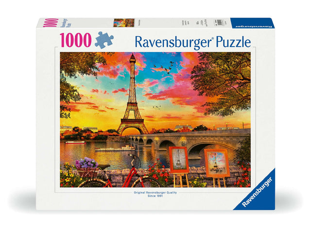 Ravensburger The Banks Of The Seine Puzzle 1000 Piece