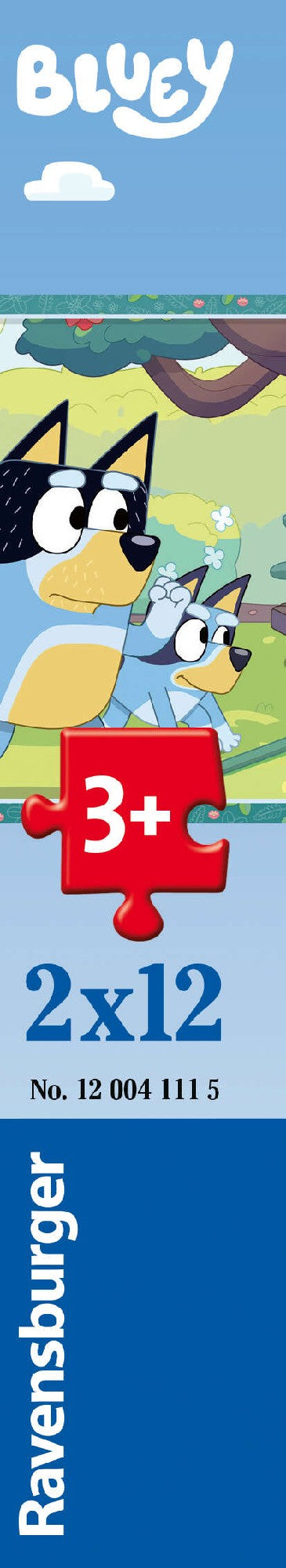 Ravensburger  Bluey 2x12 Piece
