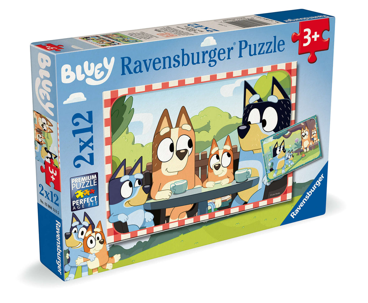 Ravensburger  Bluey 2x12 Piece