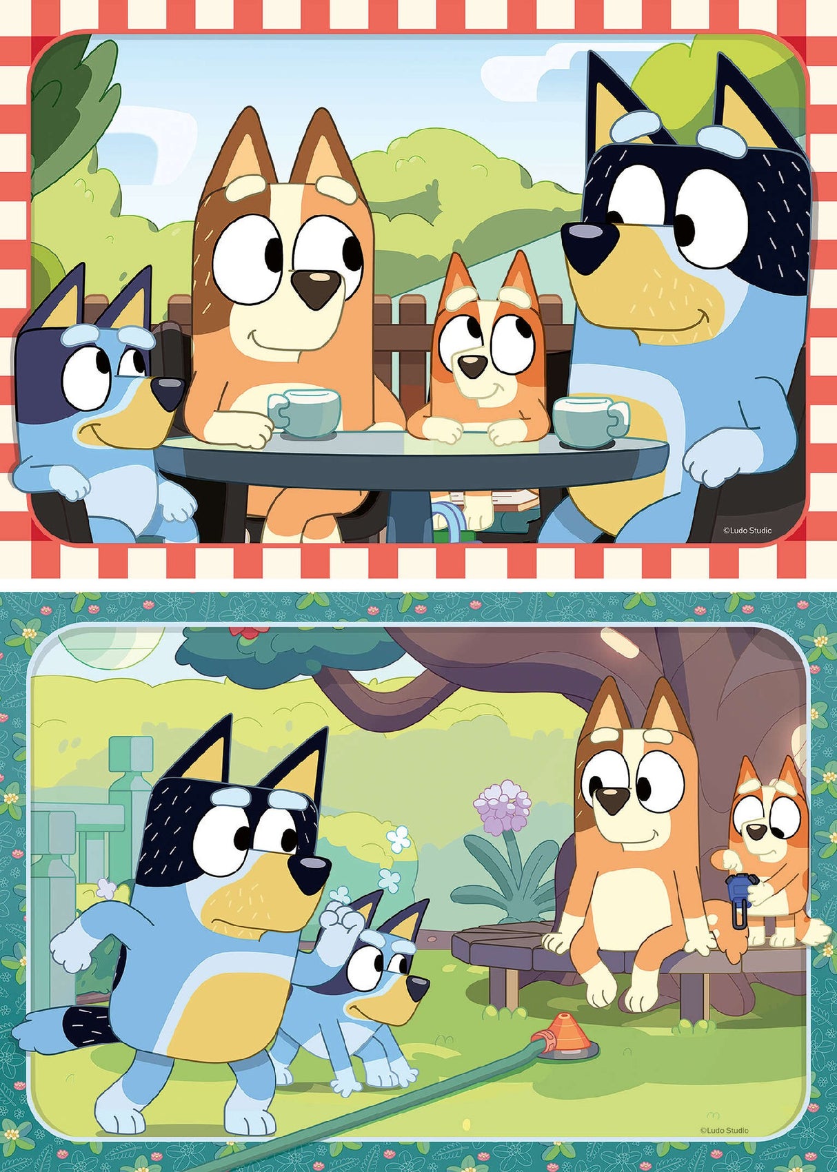 Ravensburger  Bluey 2x12 Piece