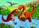 RBURG - DINOSAURS AT PLAY 2X24PC
