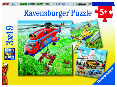 RAVENSBURGER ABOVE THE CLOUDS 3X49PC