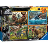 Ravensburger Puzzle 2D 4x100 Welcome to Jurassic World 
