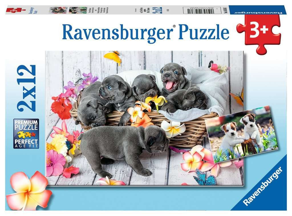 RAVENSBURGER CUTE LITTLE FURBALLS 2X12PCS