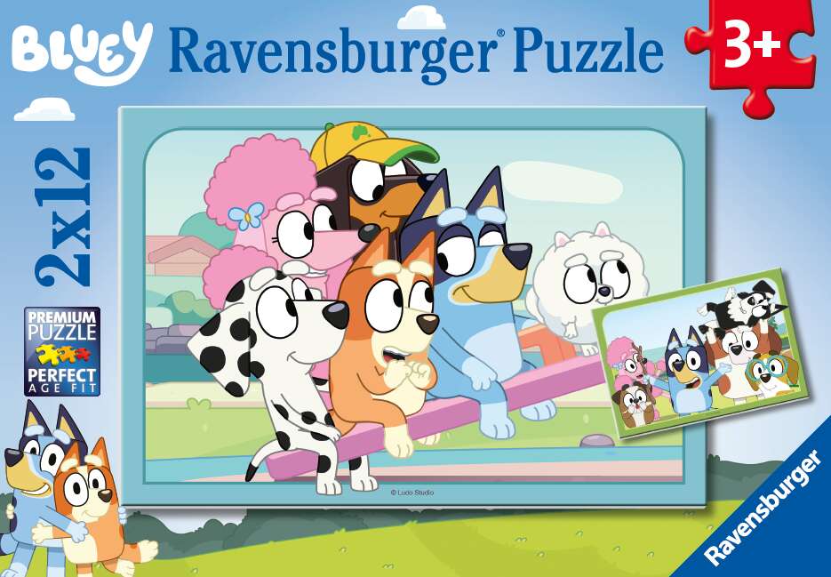 Ravensburger Fun With Bluey 2x12 Piece